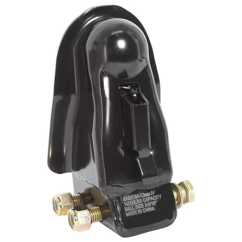 NovelBee 2-5/16" Ball Heavy Duty Adjustable Trailer Coupler with Hardware,Capacity 14,000 lbs - Image 1